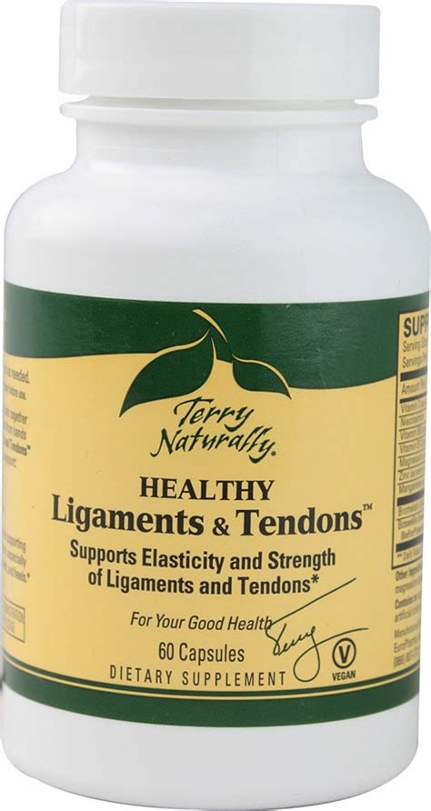 Terry Naturally Healthy Ligaments And Tendons 60 Capsules Ligaments