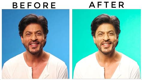 Amazing Transformation Shahrukh Khan Passport Size Photo In Best Photo Editing App Must Watch