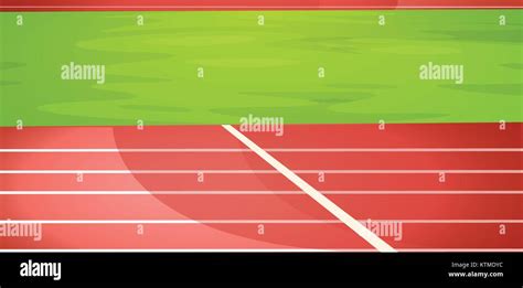 Pista De Atletismo Imágenes Vectoriales De Stock Alamy