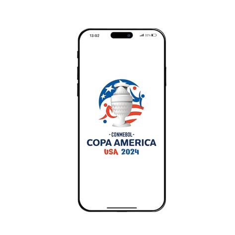 El Logotipo Del Campeonato De Fútbol Conmebol Copa América 2024 En Un Teléfono Móvil Vector