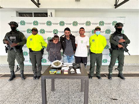 Tres Personas Capturadas En Flagrancia Con Estupefacientes Fueron