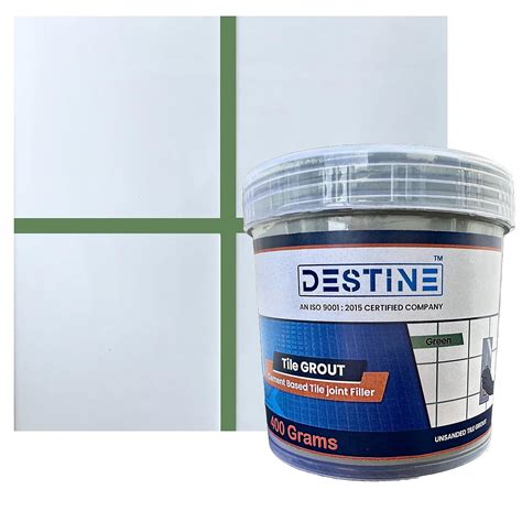 Destine® Tile Grout 16 Colours All Packs 100 Gm 400 Gm 800 Gm 1 Kg 3 Kg 5 Kg