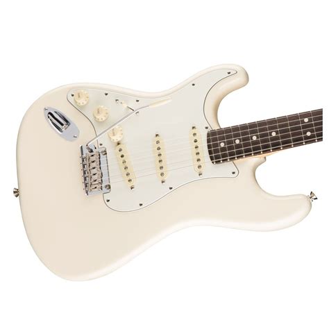 Fender American Pro Stratocaster Left Handed RW Olympic White At