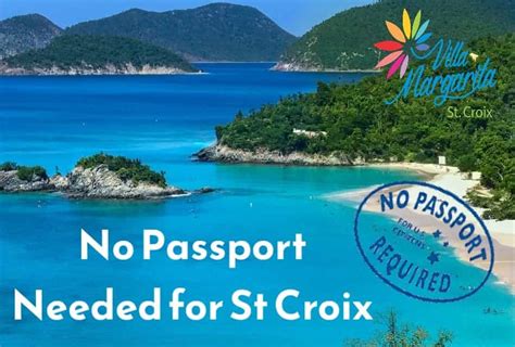 Do You Need A Passport To Go To St Croix Or St Thomas Villa Margarita