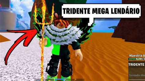 Como Pegar O Tridente Mega Lend Rio Muito F Cil No Blox Fruits Do