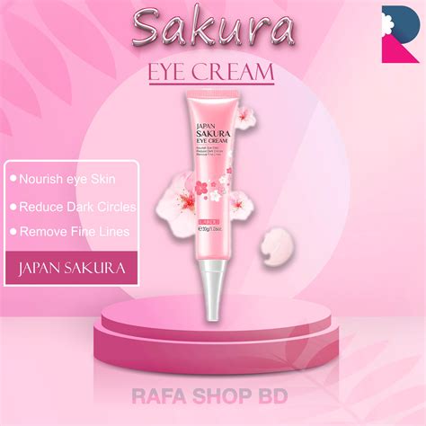 Laikou Japan Sakura Eye Cream 15g Rafa Shop BD