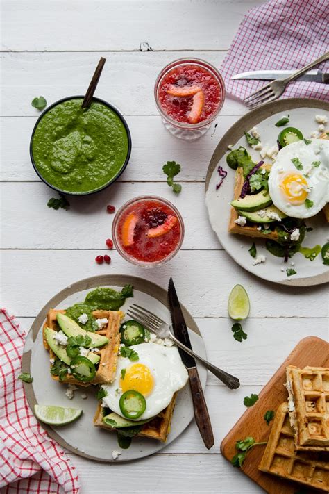 We Be Brunching Savoury Mexican Waffles My Kitchen Love