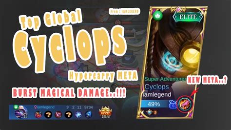 Cyclops Hypercarry Crazy Hard Gameplay Top Global Cyclops From