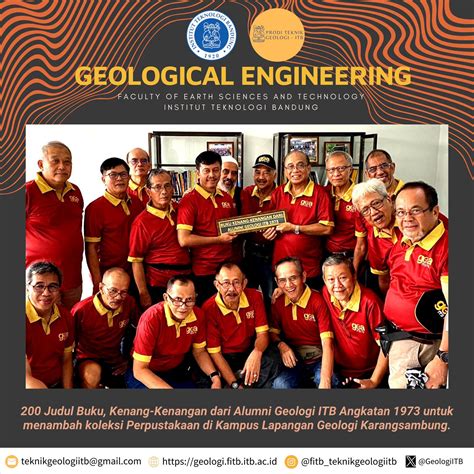 Teknik Geologi Itb Ekskursi Peringatan Tahun Alumni Geologi Tahun