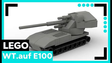 Лего мини танки WT.auf E100 /// Lego mini tank WT.auf E100 - YouTube