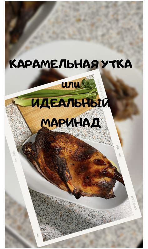 Утка в рукаве - вкусный маринад - пошаговый рецепт с фото