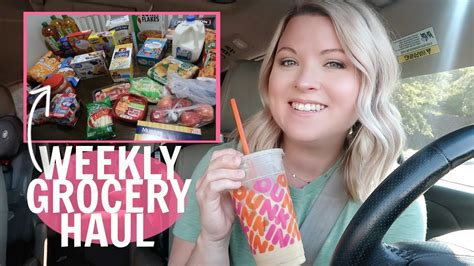 WEEKLY WALMART GROCERY HAUL SPEND THE MORNING WITH ME YouTube