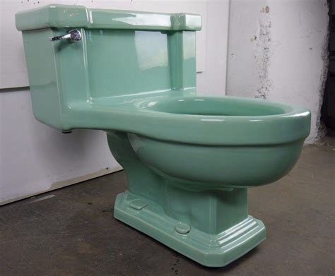 Antique Vintage American Standard Ming Green Toilet 1940s F2000 Master