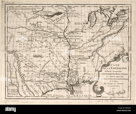 American Revolutionary War Era Maps 1750 1786 394 Carte De La Louisiane