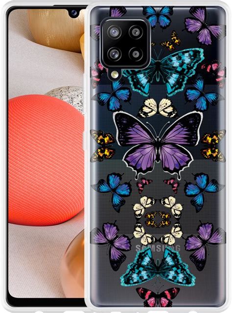 Samsung Galaxy A Hoesje Vlinder Symmetrie Designed By Cazy Bol