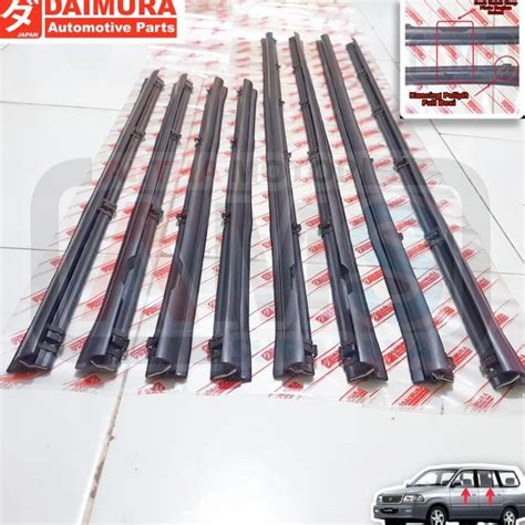 Jual Karet Pelipit List Kaca Wheater Strip Kijang New Kapsul Eceran Per