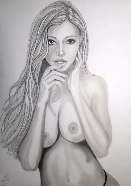 AKTZEICHNUNG 68 2023 AKT Pin Up Nude Drawing Erotic Nu Dessin