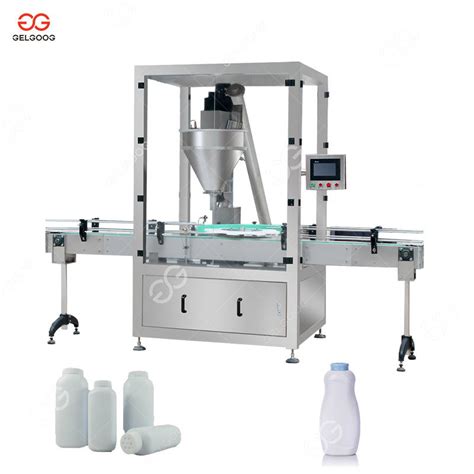 Bottle Powder Filling Machine With Auger Talcum Powder Filling Machine