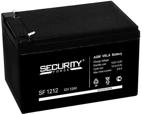 Аккумулятор для эхолота 12В; 12 Ач (12v; 12ah) - купить по выгодной ...