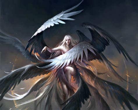 Wallpaper Illustration Fantasy Art Anime Angel Artwork Wing Riset