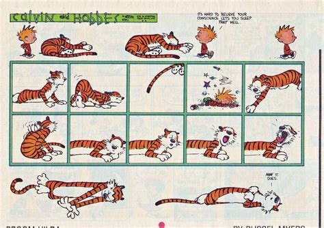 Calvin And Hobbes By Bill Watterson Color Sunday Comic Page Sept 6 1992 4550672721