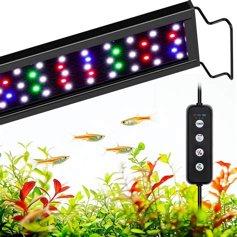 Amazon Aqqa Aquarium Light Full Spectrum Fish Tank Light For