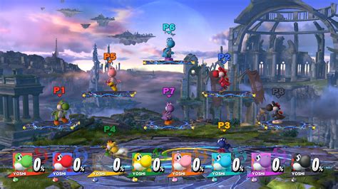 Super Smash Bros Wii U Yoshi