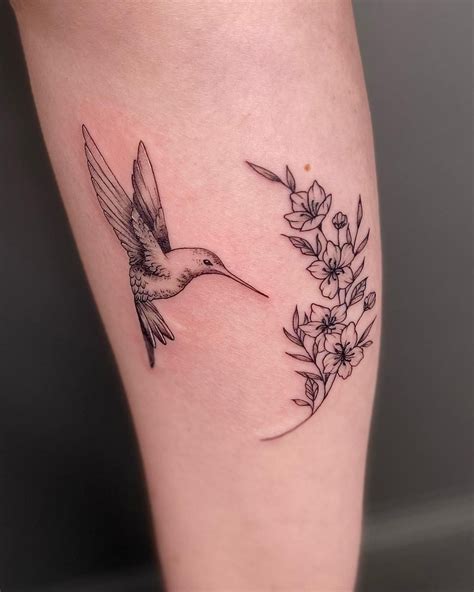 77 Hummingbird Tattoo Ideas That Leave You Humming In 2022 Flower Wrist Tattoos Hummingbird