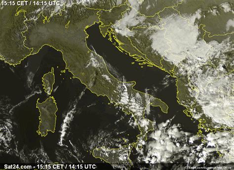 Meteo Italia Forti Temporali Nel Mar Jonio Sole Pieno Al Centro Nord