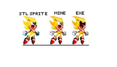 Pixilart Super Sonic By Blueboxdude