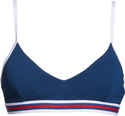 Amazon Rip Curl Junior S Standard Track Star Bralette Bikini Top Navy L Clothing Shoes