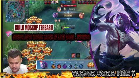 Item Build Moskov Tersakit Gameplay Moskop Terbaru Mobile Legends