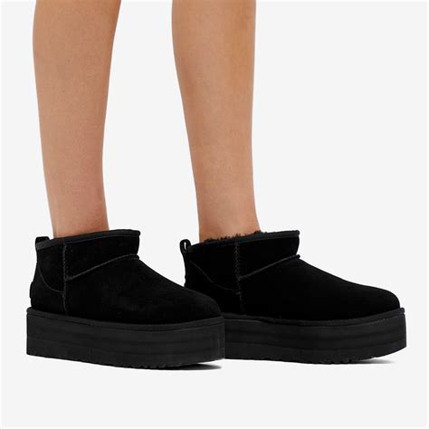 UGG Classic Ultra Mini Platform Black | END.