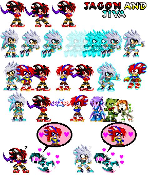 Freedom Planet Oc Jagon And Jiva By Mike437 On Deviantart