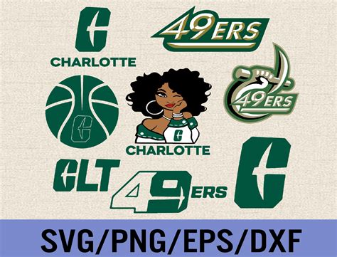 Charlotte 49ers svg, Charlotte 49ers logo, bundle logo, svg, - Inspire ...