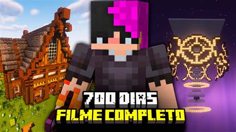 Sobrevivi Dias No Minecraft O Filme Youtube