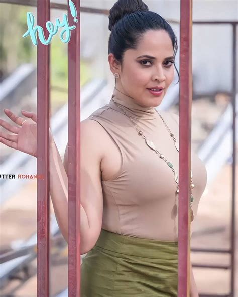 Anasuya Bharadwaj Looking Very Sexy Stills Anasuya Bharadwaj Hot And