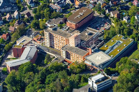 Lahr Schwarzwald aus der Vogelperspektive Klinikgelände des