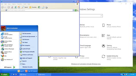 Experience The New Windows 10 With A Windows XP Interface Windows