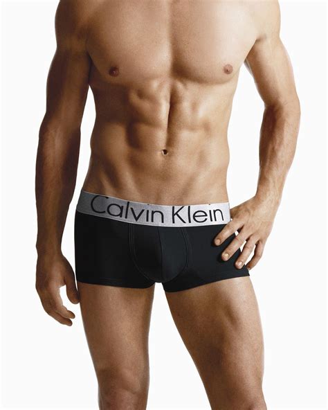 Calvin Klein Low Rise Trunks In Black For Men White Lyst