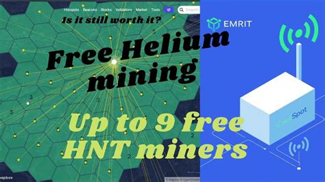 Free Helium Miner From Emrit Mining Hnt Crypto With Free Coolspot