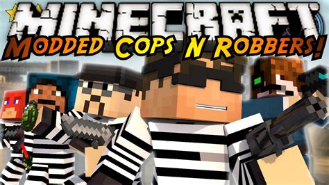 Minecraft Modded Cops N Robbers Grand Theft Auto 5 Mod YouTube