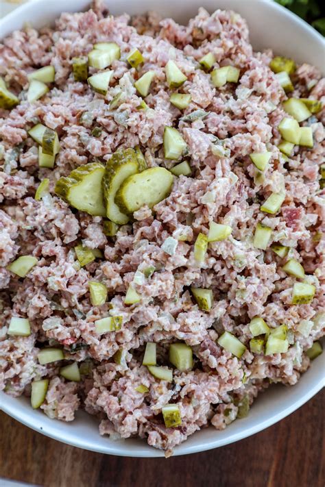 Old Fashioned Ham Salad Bonappeteach