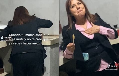 Madre Se Hace Viral En Tiktok Hija La Sorprende Al Cocinar Un Arroz Perfecto Imperio Noticias