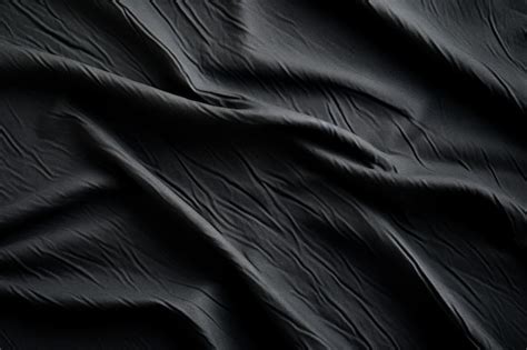 Premium Photo Black Fabric Texture Background