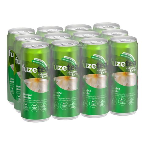 Fuze Tea Flavoured Green Tea Can Drink Jasmine Ntuc Fairprice