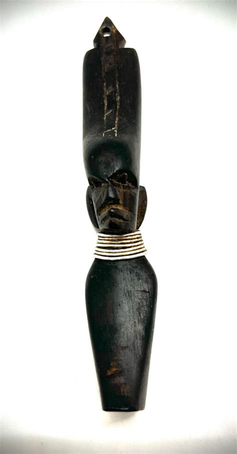 African Wooden Mask Gem