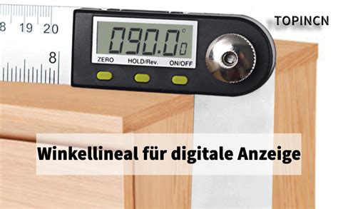 Digital Winkelmesser In Winkelsucher Mm Rostfreier Stahl