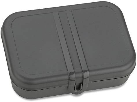 Koziol Pascal L Lunchbox Mit Trennsteg Nature Ash Grau Bei Camping