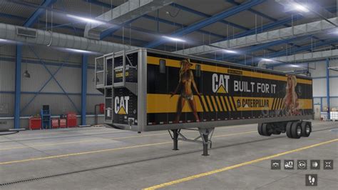 Ats Ownership Chipvan Trailer Caterpillar Truck Skins X Skin